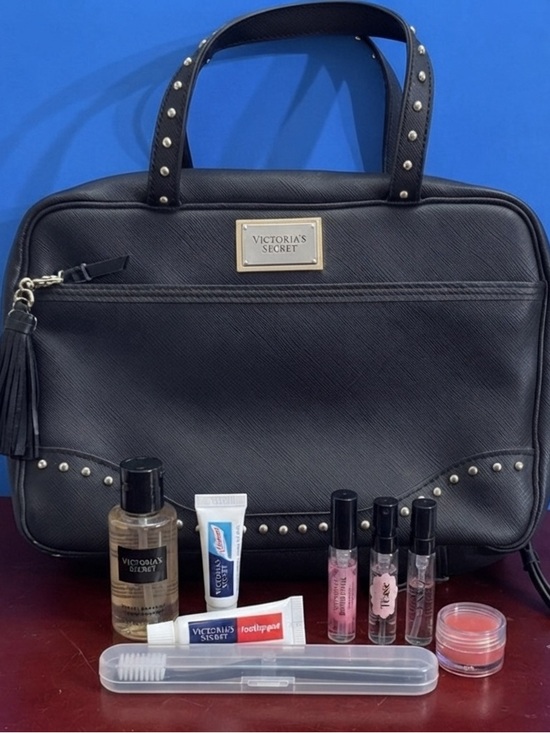 Victoria's Secret Handbags - Victoria's Secret Black Studded Tote
